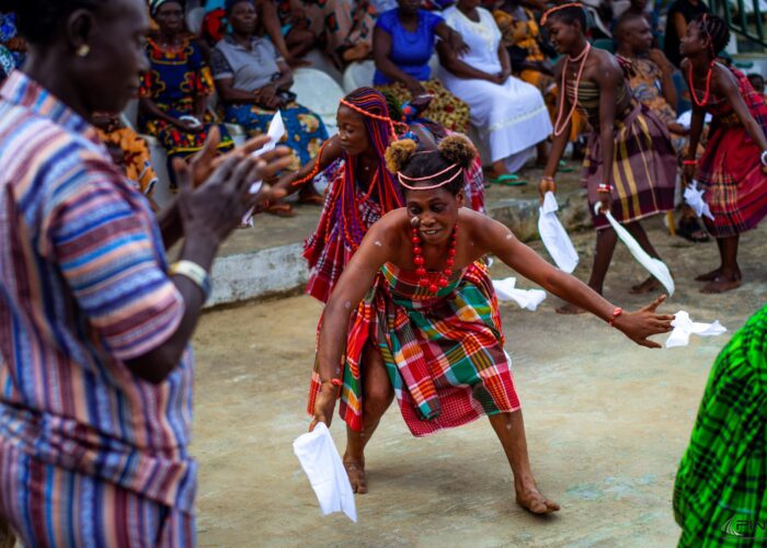 (Dance performance at the Arts and Culture event in Southern Ijaw, Bayelsa State)