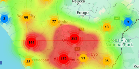 Heat Map May 04 – 10, 2025
