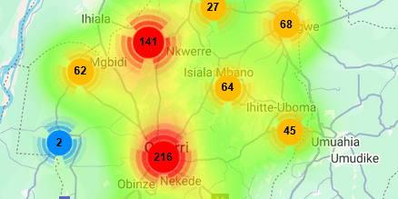Heat Map May 11 – 17, 2025